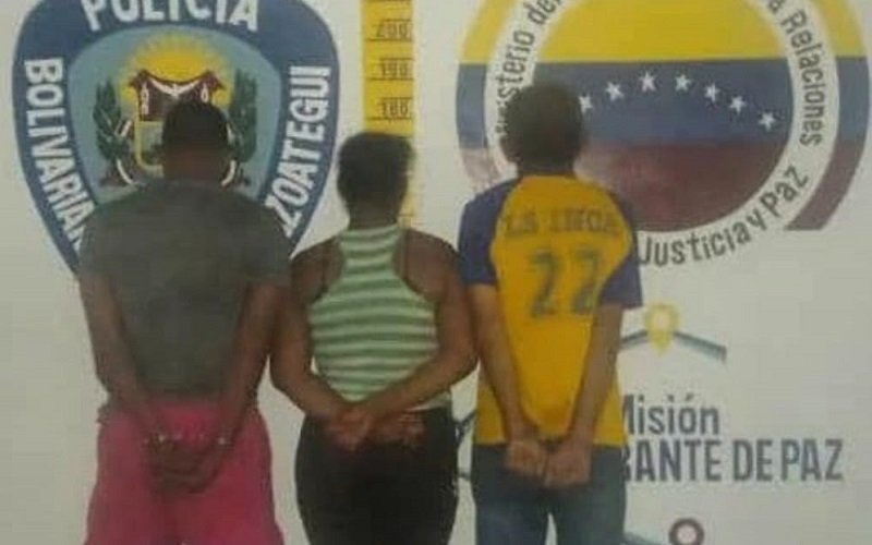 Polianzo Tegui Arrest A Tres Personas Por Hurto El Tiempo