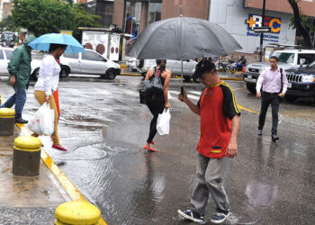 Se estiman lluvias de intensidad variable en gran parte del país este jueves