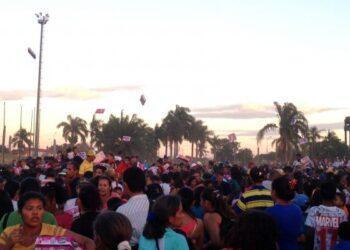 Entrega de juguetes en Valencia terminó en desastre