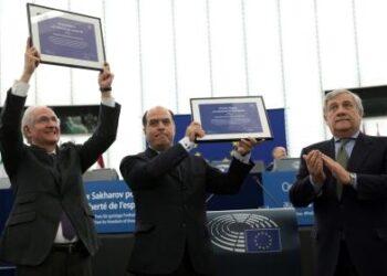 Julio Borges recibe el Sájarov: "este premio es para todos venezolanos"