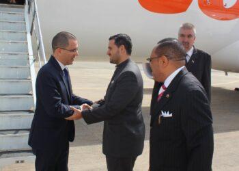 Ministro Arreaza arribó a Nigería como parte de una gira internacional