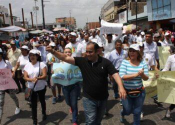 Realizaron marcha contra el hambre en Barcelona