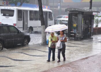 Inameh prevé lluvias o chubascos para este viernes en varias zonas del país