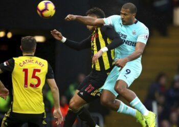 Salomón Rondón le dio un punto al Newcastle en Vicarage Road