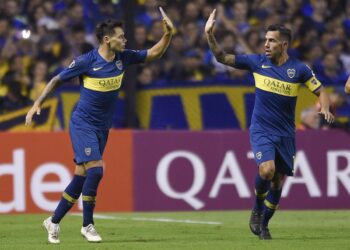 Boca y Palmeiras golean en la Copa Conmebol Libertadores