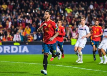 España gana 2-1 a Noruega en clasificatorio a Eurocopa 2020