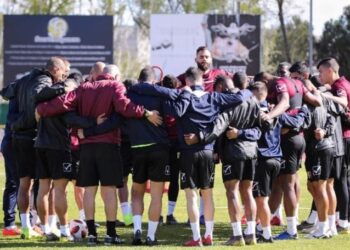 Venezuela se alista para su choque contra Argentina
