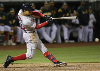 Betts rompió racha negativa de Medias Rojas