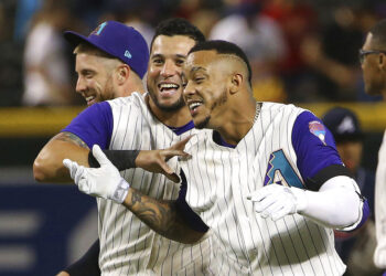 Peralta y Marte guían a Diamondbacks a triunfo sobre Bravos