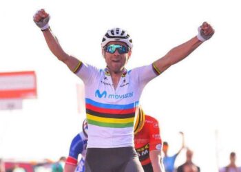 Alejandro Valverde se consagró por tercera vez en certamen español