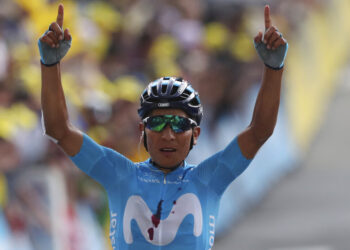 Colombiano Quintana gana 18va etapa del Tour