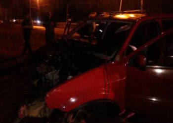 Accidente vial dejó un muerto y un herido en El Tigre
