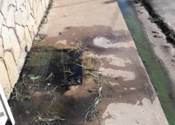 Habitantes de Guamachito denuncian el constante desbordamiento de cloacas