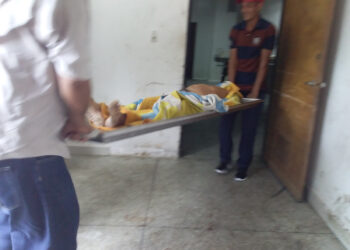 Un trabajador falleció al caer de una platabanda