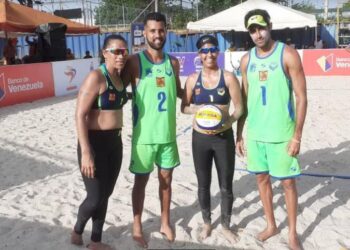 Danz se proclamó campeón de la 3ra parada de la liga venezolana de playa