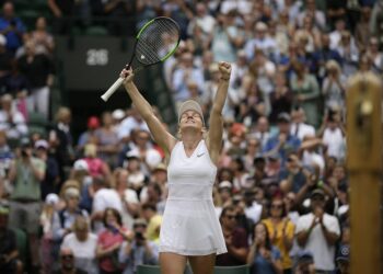 Simona Halep avanzó a las semifinales de Wimbledon