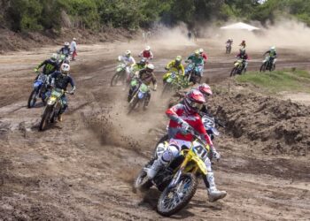 100 pilotos asistieron a la III Válida Nacional de Motocross (+Fotos)