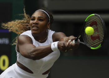 Serena Williams a cuartos de final por 14ta vez seguida en el Abierto de Wimbledon