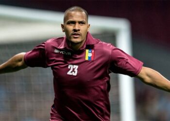 José Salomón Rondón no jugará frente a Colombia