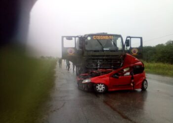 Exconcejal de Freites y su nieta fallecieron en choque de carro y convoy