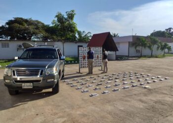 GNB decomisó más de 68 kilos de cocaína en Bolívar