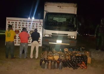 GNB retuvo más de 5.000 litros de combustible