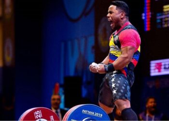 Keydomar Vallenilla se colgó una medalla de bronce en Mundial de Halterofilia