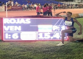 Yulimar Rojas registró la segunda mejor marca de la historia en salto triple (+Video)