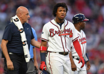Ronald Acuña y Bravos de Atlanta se despiden de la Postemporada