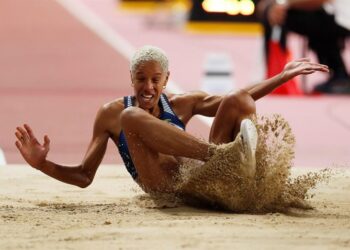 Yulimar Rojas se coronó bicampeona mundial del salto triple