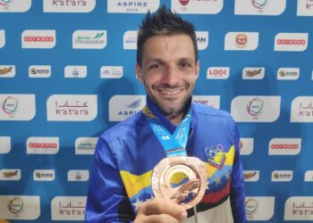 Antonio Díaz se colgó una medalla de bronce en Juegos Mundiales de Playa