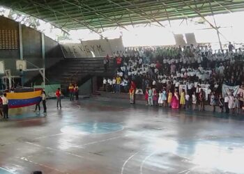 Inaugurados los XVII Juegos Deportivos Escolares del municipio Sotillo