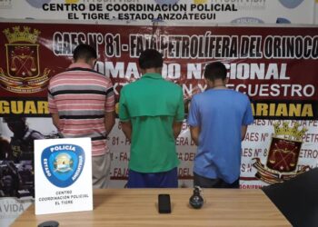 Atraparon a tres supuestos extorsionadores﻿