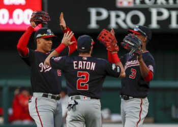 Joyas de pitcheo colocan a los Nacionales cerca de la Serie Mundial