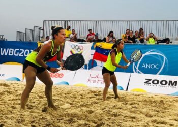 Selección femenina entre las ocho mejores del tenis de playa en Catar 2019 (+Fotos)