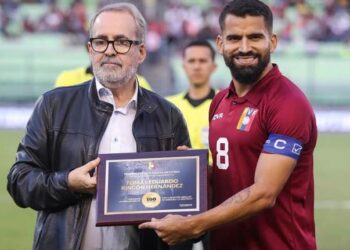 Tomás Rincón llegó a 100 partidos con La Vinotinto (+Fotos)
