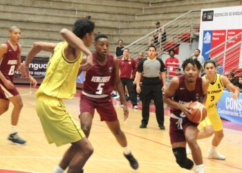 Venezuela venció a Colombia en Sudamericano de Baloncesto U17