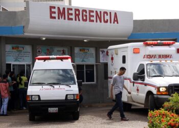 Trasladaron a un quemado al  hospital de El Tigre