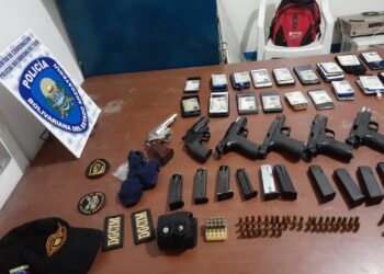 Polianzoátegui desmanteló banda delictiva con gran cantidad de armas y municiones