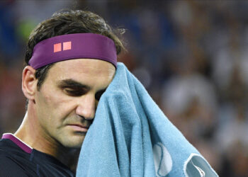 El coraje de Federer se gana la admiración de todos