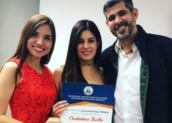 Carolina Padrón fue reconocida como “Ciudadana Ilustre” de Lechería