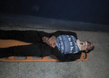 Hubo dos heridos en vuelco de moto en El Tigre