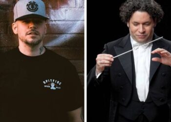 Dudamel y Residente se unieron en Los Ángeles