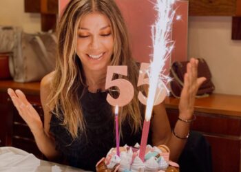 Catherine Fulop celebró su cumpleaños número 55