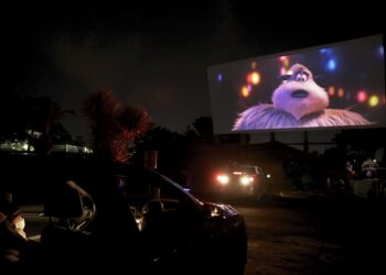 Autocine en Brasil, para huir de la pandemia