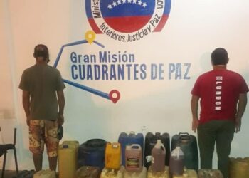 Aprehendieron a dos hombres por tráfico de gasolina