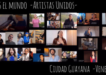 Más de 20 artistas de Ciudad Guayana se unen en la canción “Somos el mundo”