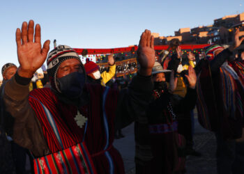 Bolivia recibe Año Nuevo Andino en medio de pandemia