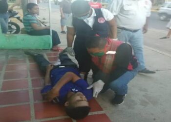 Tres motorizados resultaron heridos en dos accidentes