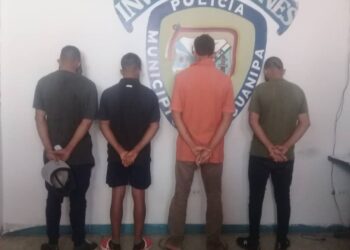 Atraparon a  cuatro presuntos ladrones en Guanipa